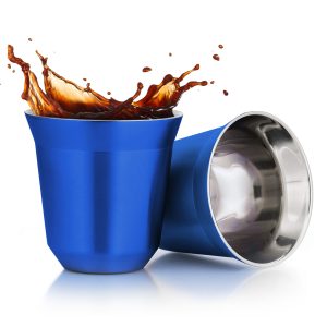 Espresso Cups – Set of 2<span> - </span>Blue