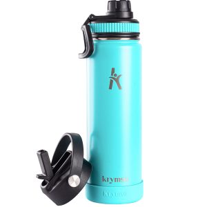 Water Bottle, Insulated Thermos Flask 650ml<span> - </span>Blue Chill