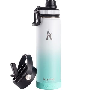 Water Bottle, Insulated Thermos Flask 650ml<span> - </span>Ocean Breeze