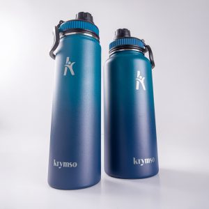 Water Bottle, Insulated Thermos Flask 950ml<span> - </span>Dark Night