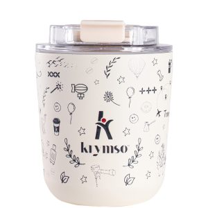 Coffee Mug Double Wall Thermal<span> - </span>250ml, Ivory Trek