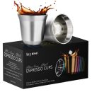 Espresso Cups – Set of 2 - Silver