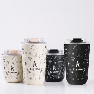 Coffee Mug, Double Wall Thermal Coffee Cup