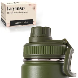 Water Bottle Lid Replacement Cap<span> - </span>Colored Lid, Green